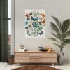 European Butterflies and Moths by William Forsell Kirby Poster