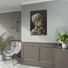 92410-158.jpg Head of a Skeleton With a Burning Cigarette by Vincent van Gogh Poster
