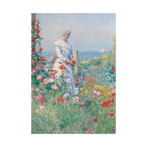 In the Garden  by Frederick Childe Hassam Poster