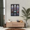 92410-79.jpg Last Supper Stained Glass Poster