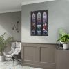 92410-80.jpg Last Supper Stained Glass Poster