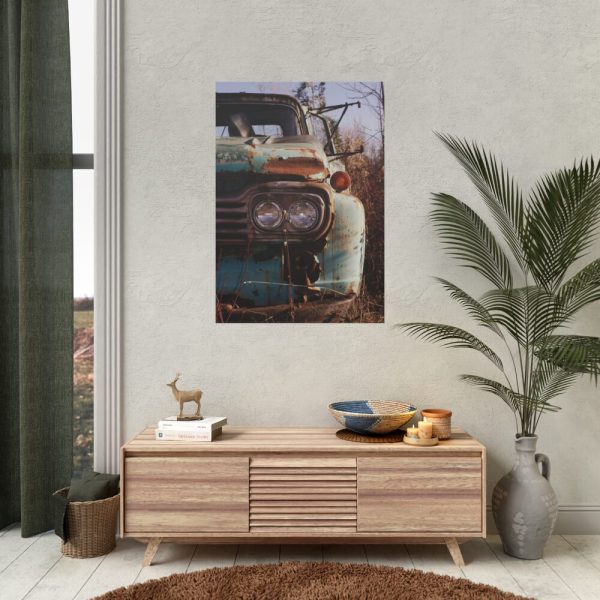 92410-82.jpg Truck Broken Headlight Poster