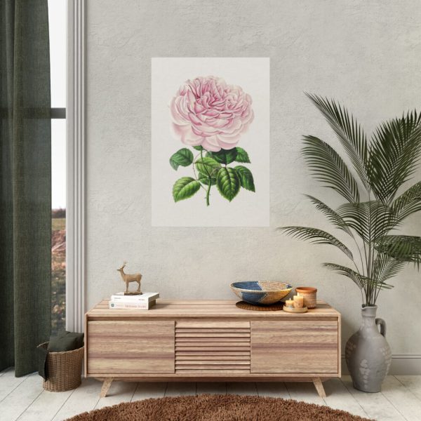 92410-91.jpg Hand Drawn Bengal Rose Poster