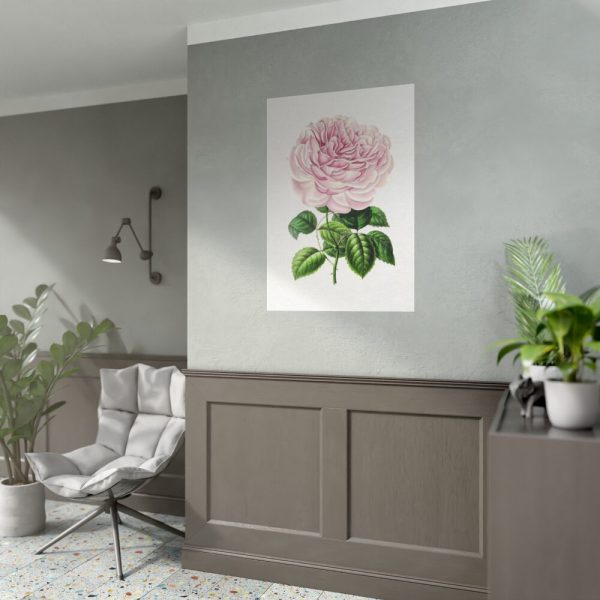 92410-92.jpg Hand Drawn Bengal Rose Poster