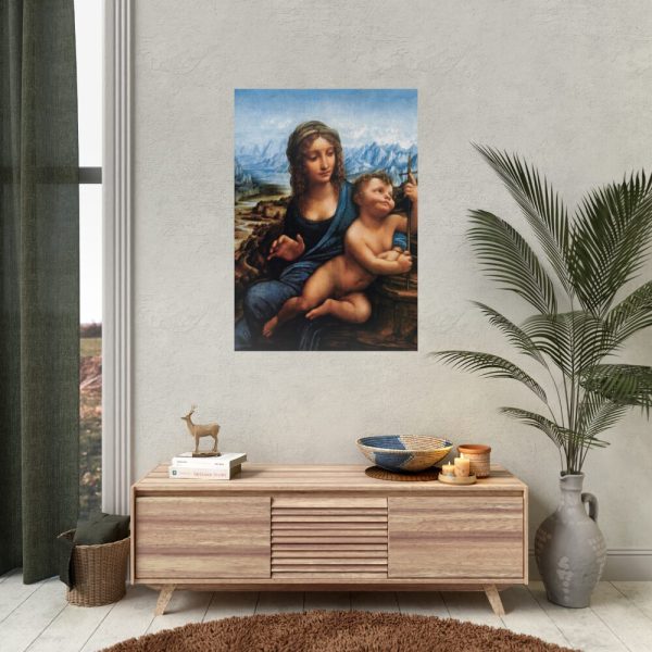 92411-100.jpg Madonna of the Yarnwinder by Leonardo da Vinci Poster