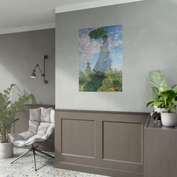 92411-107.jpg Madame Monet and Her Son by Claude Monet Poster