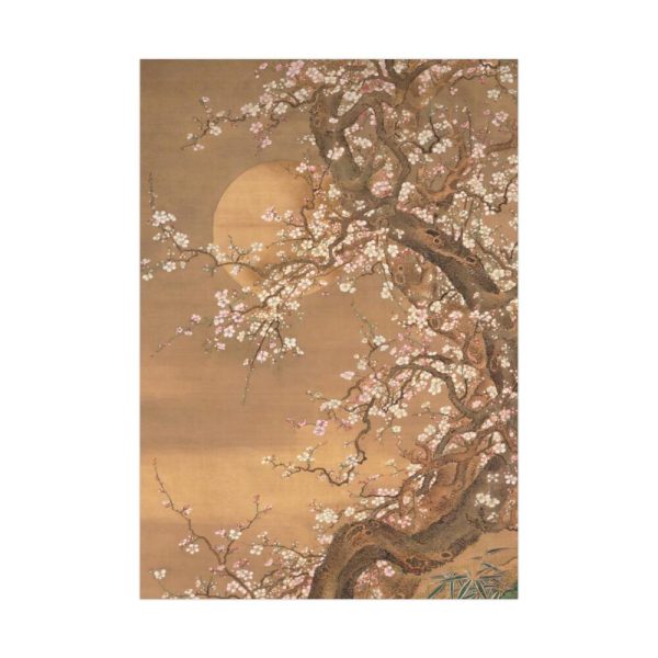 92411-117.jpg Gnarly Tree in Moonlight Poster