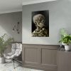 92411-158.jpg Head of a Skeleton With a Burning Cigarette by Vincent van Gogh Poster