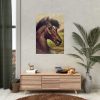 92411-160.jpg Vintage Horse Illustration Poster