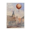 92411-165.jpg Balloon With Two Passengers by Camille Gravis Poster
