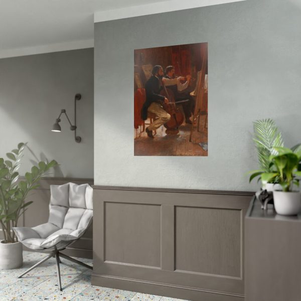 92411-185.jpg The Studio by Winslow Homer Poster