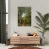 A Beech Wood in May near Iselingen Manor by P. C. Skovgaard Poster