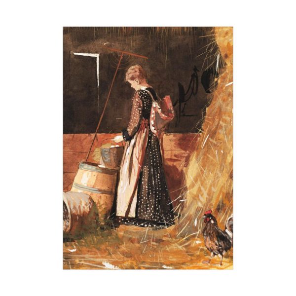 92411-60.jpg Fresh Eggs by Winslow Homer Poster