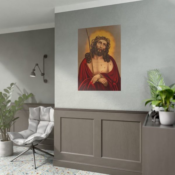 92411-8.jpg Jesus Christ With Crown of Thorns Poster
