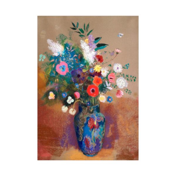 92411-84.jpg Bouquet of Flowers by Odilon Redon Poster