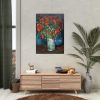 Vase with Poppies by Vincent van Gogh Poster