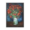 93830-124.jpg Vase with Poppies by Vincent van Gogh Framed Poster