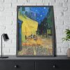 93830-131.jpg Café Terrace at Night by Vincent van Gogh Framed Poster