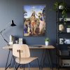 93830-138.jpg Baptism of Christ by Leonardo da Vinci Framed Poster