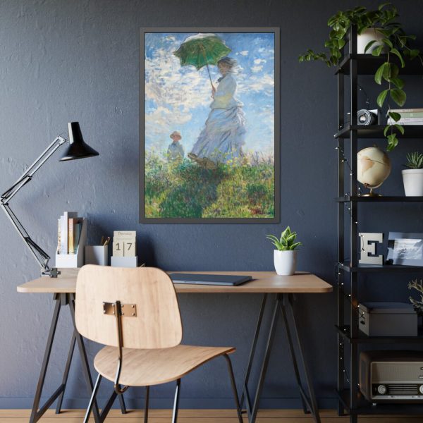 93830-142.jpg Madame Monet and Her Son by Claude Monet Framed Poster