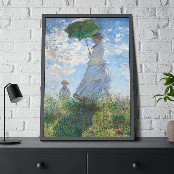 93830-143.jpg Madame Monet and Her Son by Claude Monet Framed Poster