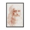 93830-152.jpg Self-portrait by Leonardo da Vinci Framed Poster