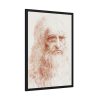 93830-153.jpg Self-portrait by Leonardo da Vinci Framed Poster