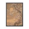 Gnarly Tree in Moonlight Framed Poster