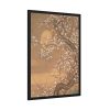 Gnarly Tree in Moonlight Framed Poster