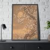 Gnarly Tree in Moonlight Framed Poster