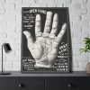 93830-163.jpg Open Hand Palm reading Framed Poster