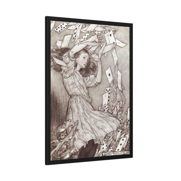 Alice's Adventures in Wonderland by Lewis Carroll Framed Poster