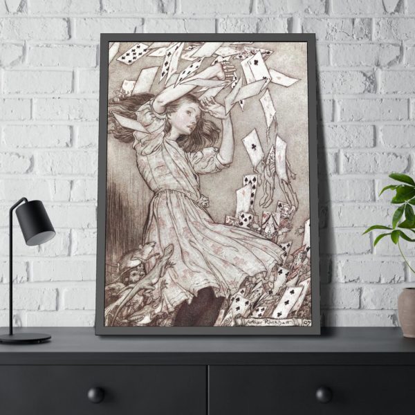 Alice's Adventures in Wonderland by Lewis Carroll Framed Poster