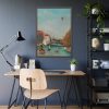 93830-194.jpg Study for View of the Pont de Sèvres by Henri Rousseau Framed Poster