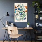 European Butterflies and Moths by William Forsell Kirby Framed Poster - Image 3