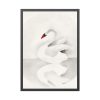 93830-20.jpg Swan by Mary Altha Nims Framed Poster