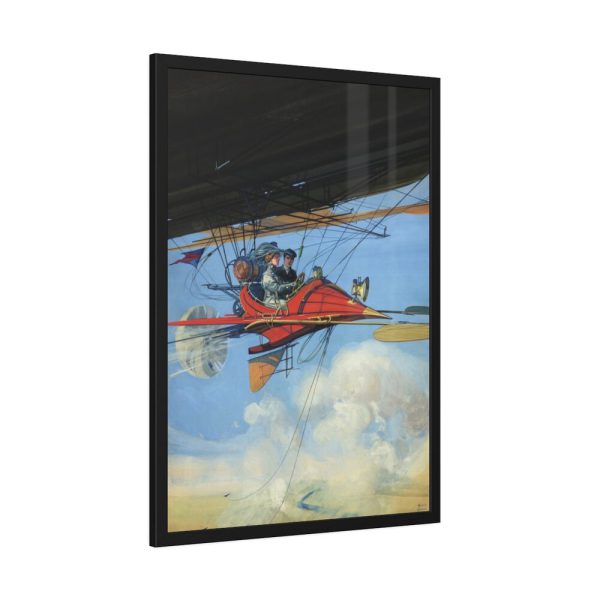 93830-201.jpg Vintage Air Travel by Harry Grant Dart Framed Poster