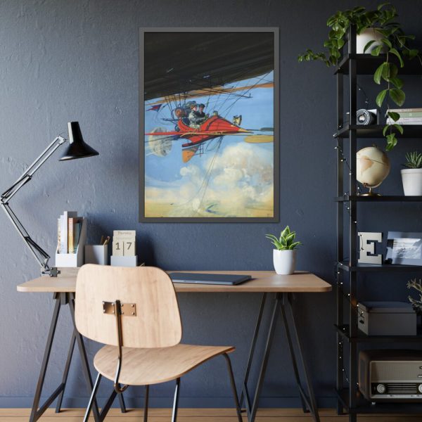 93830-202.jpg Vintage Air Travel by Harry Grant Dart Framed Poster