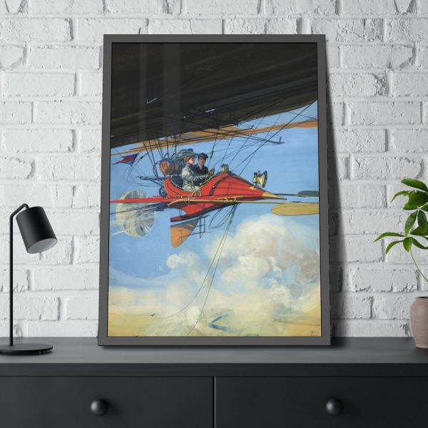 93830-203.jpg Vintage Air Travel by Harry Grant Dart Framed Poster
