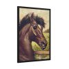 93830-209.jpg Vintage Horse Illustration Framed Poster