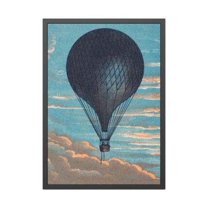 Le Ballon by Imprimeur E. Pichot Framed Poster