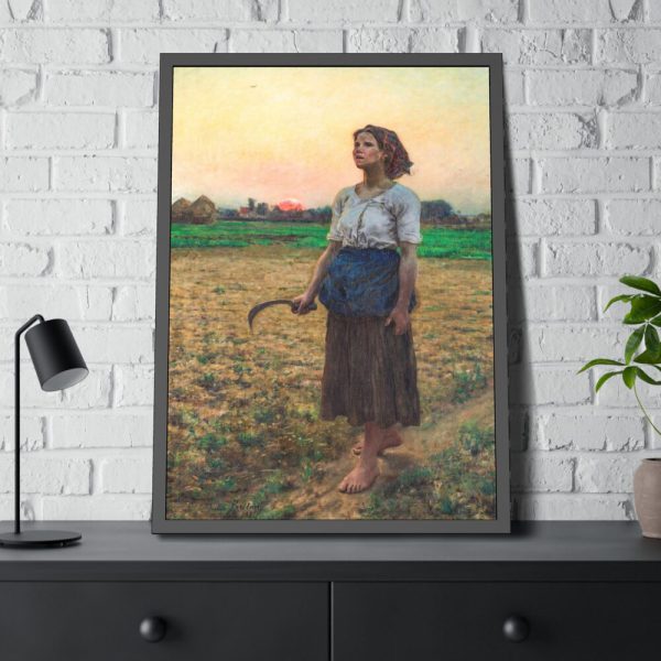 93830-231.jpg The Song of the Lark by Jules Adolphe Breton Framed Poster