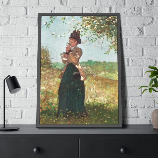 93830-235.jpg The Yellow Jacket by Winslow Homer Framed Poster