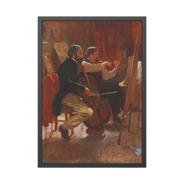 93830-236.jpg The Studio by Winslow Homer Framed Poster