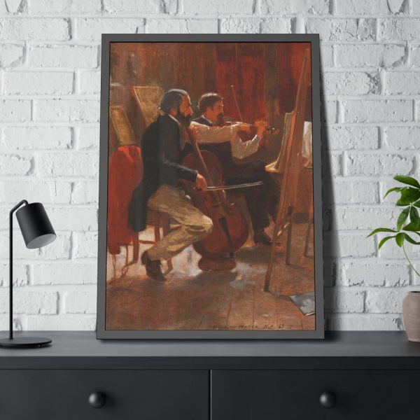 93830-239.jpg The Studio by Winslow Homer Framed Poster