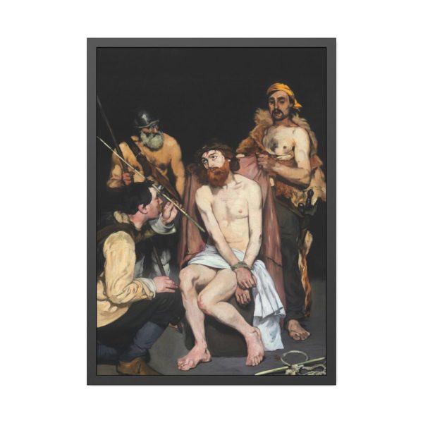 93830-24.jpg Jesus Mocked by the Soldiers Framed Poster