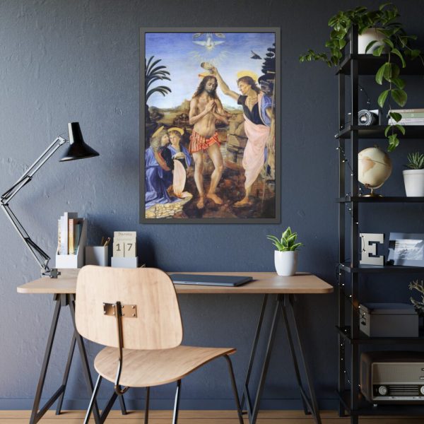 93830-30.jpg Baptism of Christ Framed Poster
