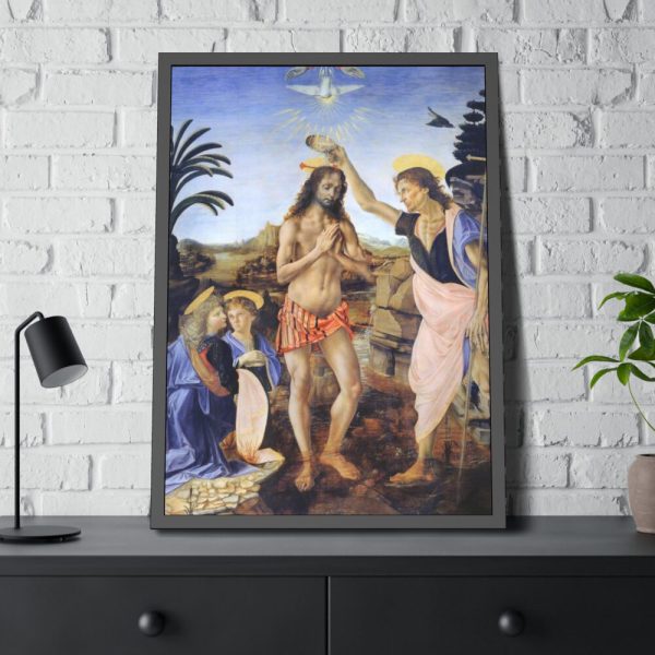 93830-31.jpg Baptism of Christ Framed Poster