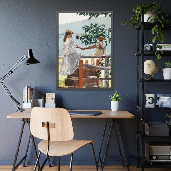 93830-66.jpg On the Stile Framed Poster