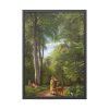 93830-76.jpg A Beech Wood in May near Iselingen Manor by P. C. Skovgaard Framed Poster
